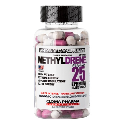 Жиросжигатель  Cloma Pharma   Methyldrene Elite 100 капсул