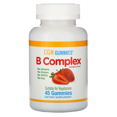  California Gold Nutrition Gummies B Complex 45 