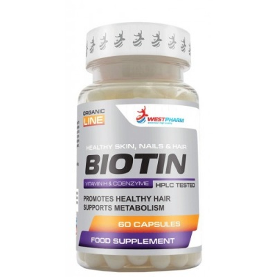 Витамины WestPharm Biotin 60 капсул