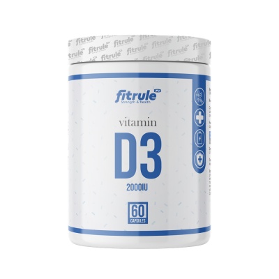  FitRule Vitamin D3 2000 IU 60 